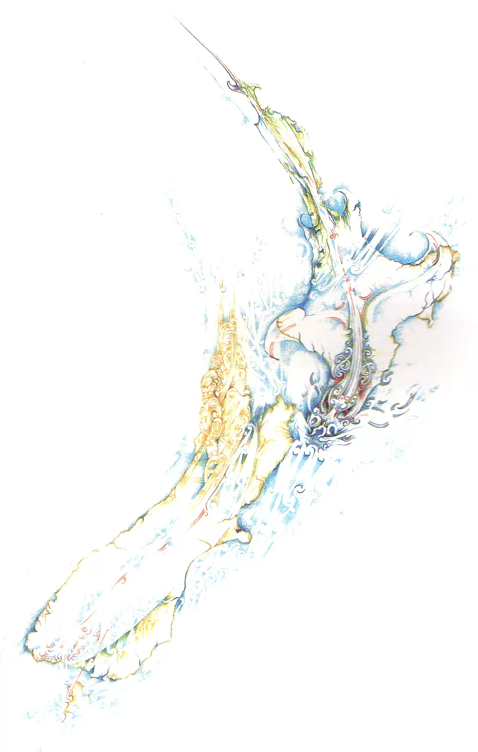 Aotearoa living map illustration